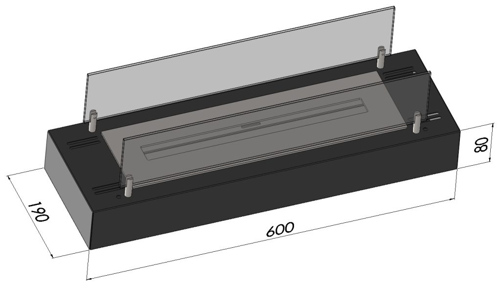 Firebox 600 z szyba