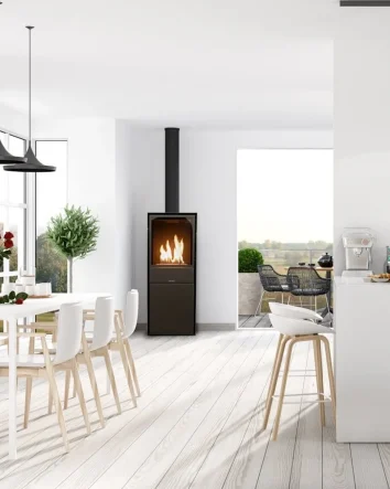 Scandi samostojeći kamin - Image 3