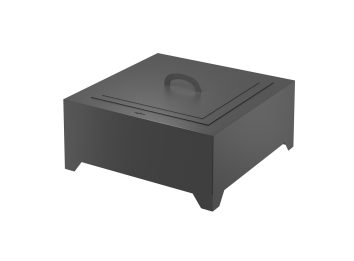 Black Square 700 - vanjski kamin - Image 3