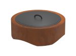 Corten 1000 Round vanjski kamin
