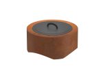 Corten 700 Round vanjski kamin